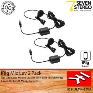 Ik Multimedia Irig Mic Lav Compact Lavalier Mic For Smartphone And Tablet Tokopedia