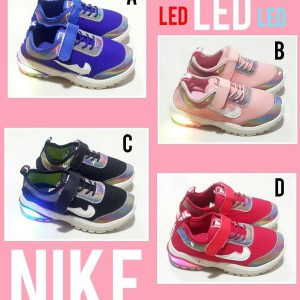 Sepatu Anak Anak Led Sprt Nk Laki Laki Dan Perempuan Tokopedia