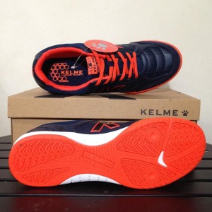 Sepatu Futsal Kelme Landprecision Navy Red 1110107 Original Bnib Tokopedia