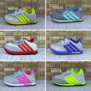 Sepatu Anak Sekolah Varian Abu Abu 1 5 Tahun Tokopedia