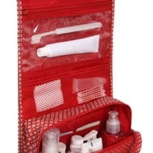 Terlaris Korean Toiletries Bag Travel Tas Kosmetik Perlengkapan Mandi Tokopedia
