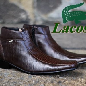 Sepatu Pantofel Kulit Lacoste Tokopedia
