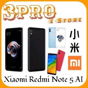 Xiaomi Redmi Note 5 Pro Black Ram 3gb Internal 32gb Garansi 1 Tahun Tokopedia