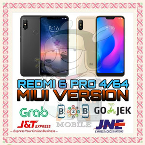 Xiaomi Redmi 6 Pro Ram 4gb 64gb Tokopedia