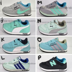 Sepatu Sekolah Anak Murah Keren Hijau Stabilo Tosca Tokopedia