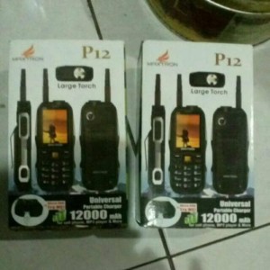 Hp Outdoor Maxtron P12 C15 Bisa Power Bank Senter Terang Speaker Klip Tokopedia