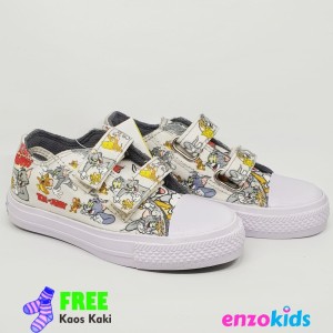 Converse Anak Model Perekat Sepatu Sekolah Santai Tokopedia