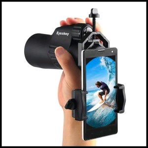 Smartphone Holder Adapter Teropong Untuk Teropong Binocular Monocular Telescope Tokopedia