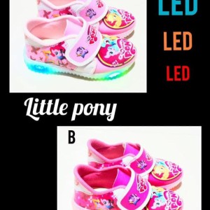 Sepatu Anak Perempuan Led Little Pony Tokopedia