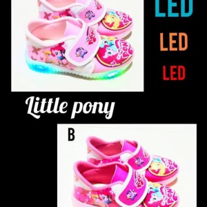 Sepatu Anak Perempuan Led Little Pony Tokopedia