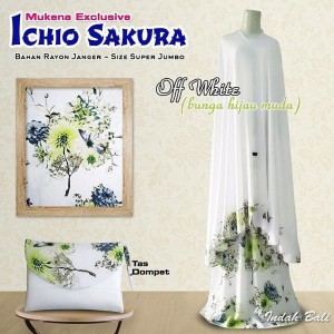 Harga Promo Mukena Sakura Ichio Tokopedia