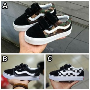 Vans Old Skool Anak Sepatu Sneakers Kids Tokopedia