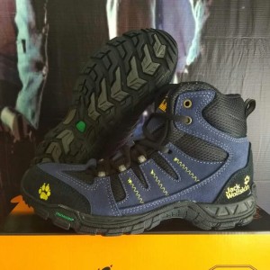Sepatu Gunung Jack Wolfskin Sport Olahraga Outdoor Hiking Tracking Boots Sneakers Waterproof Tokopedia