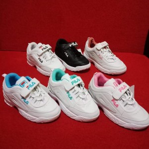 Sepatu Fila Distruptor Kids Anak Sneakers Kets Casual Perempuan Tokopedia