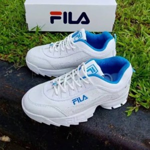 Sepatu Fila Cewek Biru Tokopedia