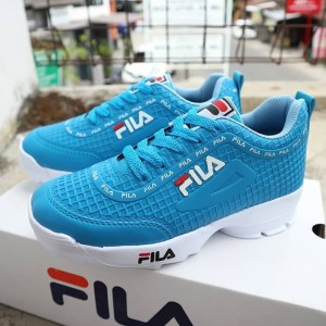 Sepatu Fila Cewek Biru Tokopedia