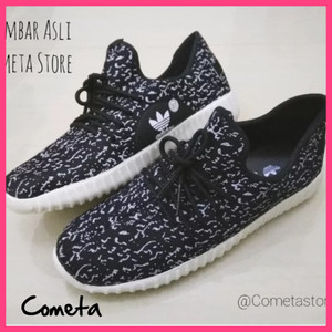 Sepatu Sepatu Wanita Yezzy Hitam Tokopedia