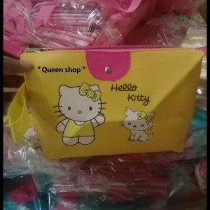 Sale Tas Kosmetik Hello Kitty Hk Kitty Smile Tokopedia