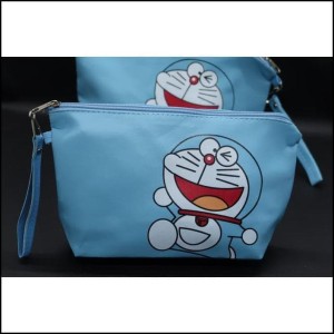 Diskon Tas Kosmetik Pouch Karakter Doraemon Sablon Tokopedia