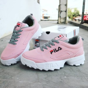 Sepatu Fila Cewek Pink Tokopedia