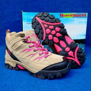 Sepatu Gunung Hiking Snta 605 Separu Tracking Outdoor Tokopedia