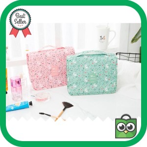 Korea Travel Hanging Gantung Toiletry Kosmetik Pouch Bag Organizer Meme Tokopedia