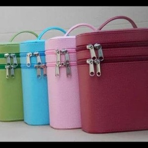 Sale Beauty Case Tempat Makeup Kotak Kosmetik Kaca Lampu Hitam Tokopedia
