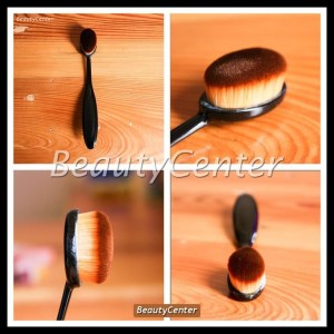 Sale Oval Foundation Face Brush Make Up Kosmetik Face Foundation Tokopedia