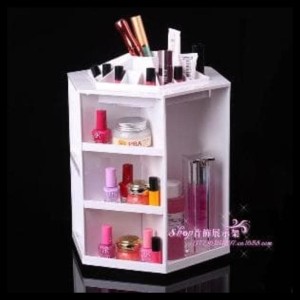 Hot Sale Rak Kosmetik 360 Hitam Tokopedia