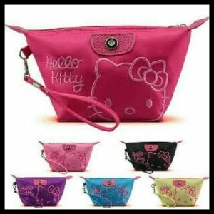 Sale Tas Kosmetik Hello Kitty Hk Kitty Smile Tokopedia