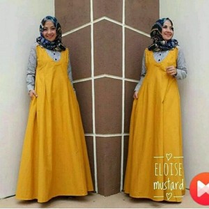 Gamis Jumbo Riri Dress Ukuran Besar Warna Cerah Yang Elegan Cocok Untuk Jalan Jalan Dan Ngantor Harga Murmer Tokopedia