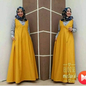 Gamis Jumbo Riri Dress Ukuran Besar Warna Cerah Yang Elegan Cocok Untuk Jalan Jalan Dan Ngantor Harga Murmer Tokopedia