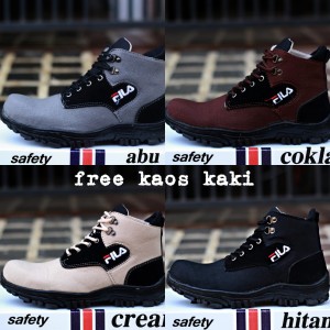 Sepatu Fila Boots Safety Tokopedia