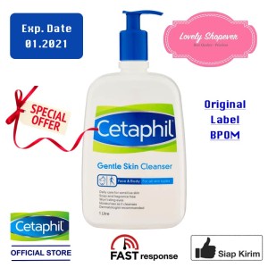 Cetaphil Gentle Skin Cleanser 1000ml Harga Promo Tokopedia