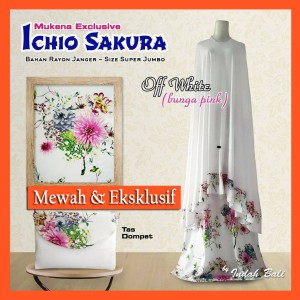 Harga Promo Mukena Sakura Ichio Tokopedia