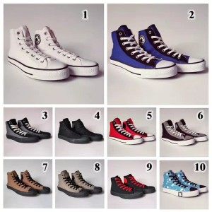 Sepatu Converse All Star High Navy Biru Dongker Grade Ori Termurah Tokopedia