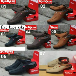Sepatu Slop Pria Slop Tokopedia