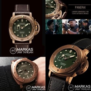 Jam Tangan Automatic Luminor Panerai Op6762 Super Chrono Hargajam Cowok Matic Otomatis Tanpa Baterai Tokopedia