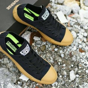 Sepatu Converse Gum Hitam Premium Tokopedia