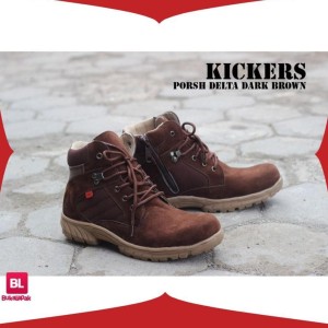 Sepatu Kickers Boots Safety Porsh Delta Tokopedia