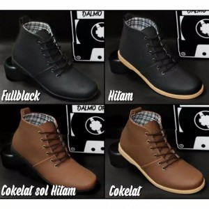 Sepatu Kulit Boots Pria Dalmo Power Brodo Tokopedia