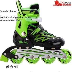 Sepatu Roda Cougar 4 Tokopedia