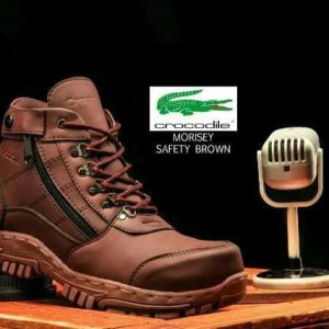 Sepatu Crocodile Morisey Safety Boots Tokopedia