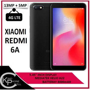 Xiaomi Redmi 6a Ram 2gb Internal 16gb Tokopedia