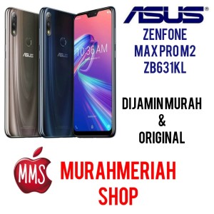 Asus Zenfone Max Pro M2 64gb 4gb Midnight Blue Tokopedia