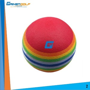 Bola Golf Pelangi Sponge Foam Busa Harga Satu Bola Tokopedia