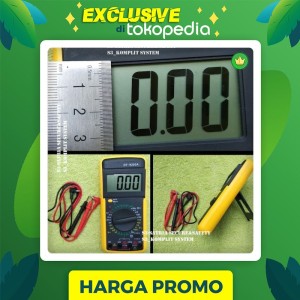 Multitester Digital 9205 Avometer Digital 9205 Harga Promo Tokopedia