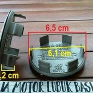 Dop Velg Lgx Kecil Harga 1 Pc Bukan 4 Lebar Kaki 6 1 Dan Topi 6 5 Cm Tokopedia