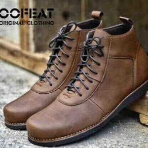 Sepatu Murah Moofeat Brodo New Brown Tokopedia