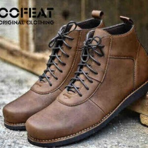 Sepatu Murah Moofeat Brodo New Brown Tokopedia